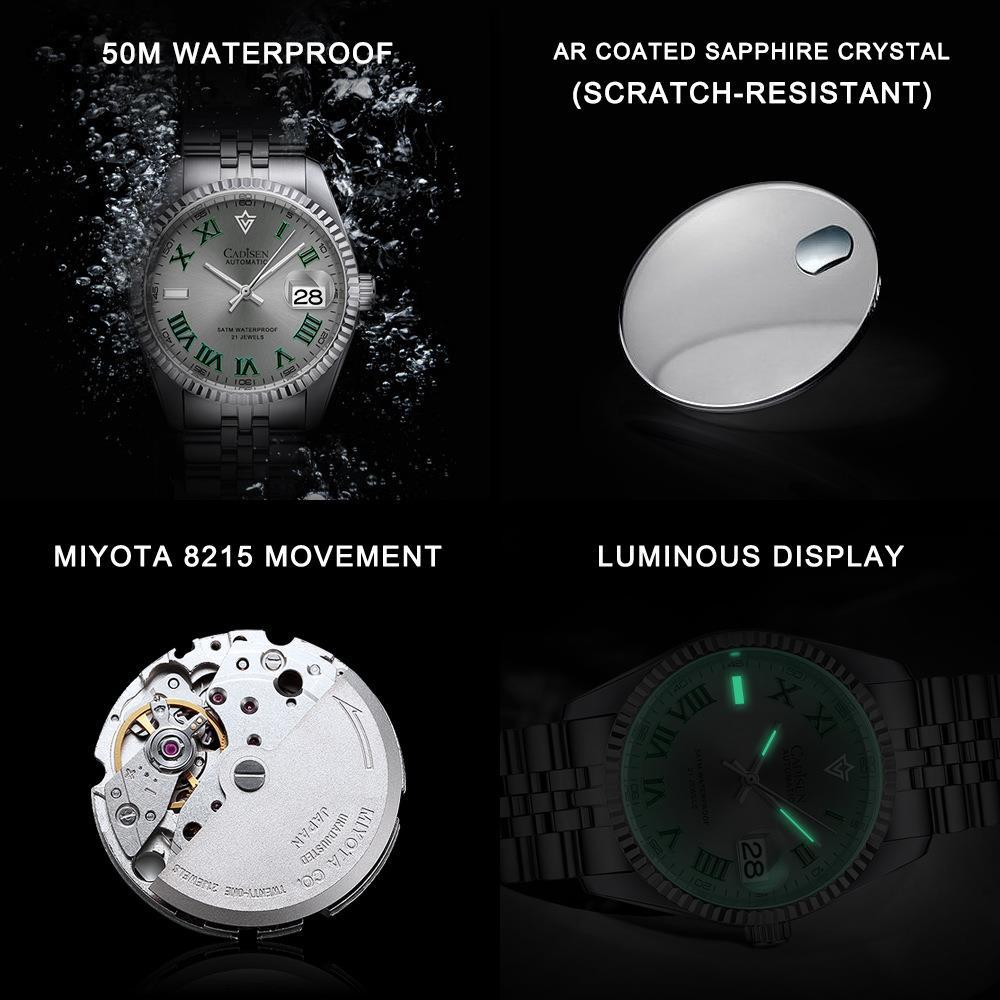 Men's Automatic Mechanical Watch Waterproof